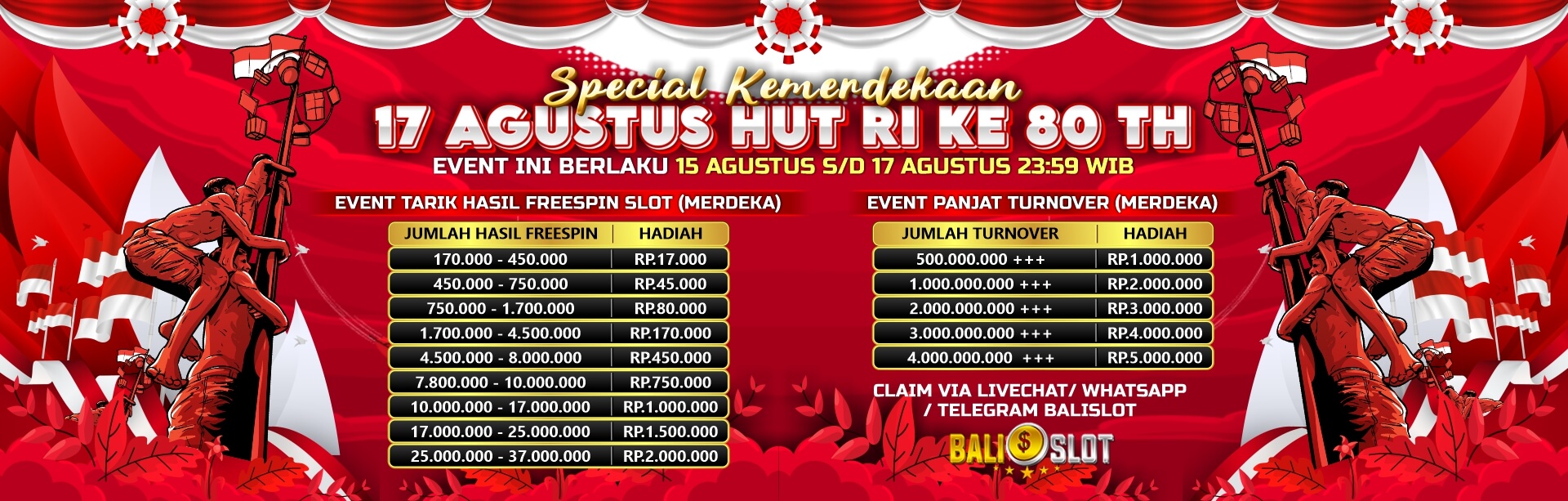 EVENT KEMERDEKAAN 17 AGUSTUS