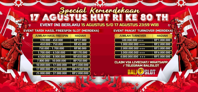 EVENT KEMERDEKAAN 17 AGUSTUS