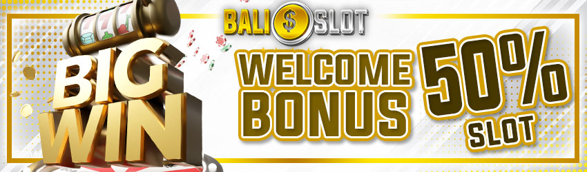BONUS NEW MEMBER SLOT 50%